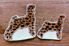 Load image into Gallery viewer, Brown Distressed Cheetah Print Decals
