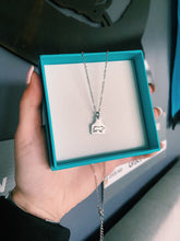 Load image into Gallery viewer, Pig Mini Ear Tag Necklace
