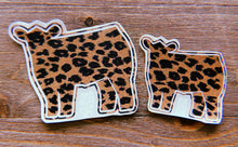 Load image into Gallery viewer, Brown Distressed Cheetah Print Decals
