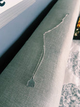 Load image into Gallery viewer, Star Pig Mini Ear Tag Necklace
