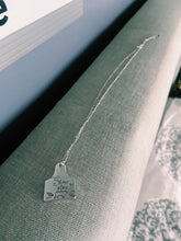 Load image into Gallery viewer, Show Mom Pig Ear Tag Necklace
