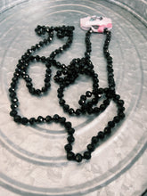 Load image into Gallery viewer, Black Beaded Necklace
