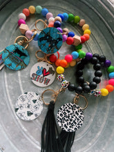 Load image into Gallery viewer, Rainbow Livestock Beaded Wristlet

