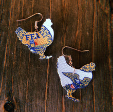 Load image into Gallery viewer, Mini FFA Chicken Earrings
