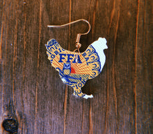 Load image into Gallery viewer, Mini FFA Chicken Earrings
