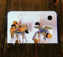 Load image into Gallery viewer, Mini FFA Horse Earrings
