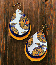 Load image into Gallery viewer, FFA Teardrop Shaped Earrings
