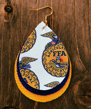 Load image into Gallery viewer, FFA Teardrop Shaped Earrings
