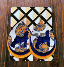 Load image into Gallery viewer, FFA Goat Teardrop Shaped Earrings

