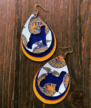 Load image into Gallery viewer, FFA Goat Teardrop Shaped Earrings
