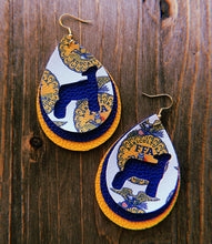 Load image into Gallery viewer, FFA Lamb Teardrop Shaped Earrings
