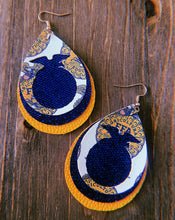 Load image into Gallery viewer, FFA Emblem Teardrop Shaped Earrings
