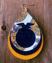 Load image into Gallery viewer, FFA Emblem Teardrop Shaped Earrings
